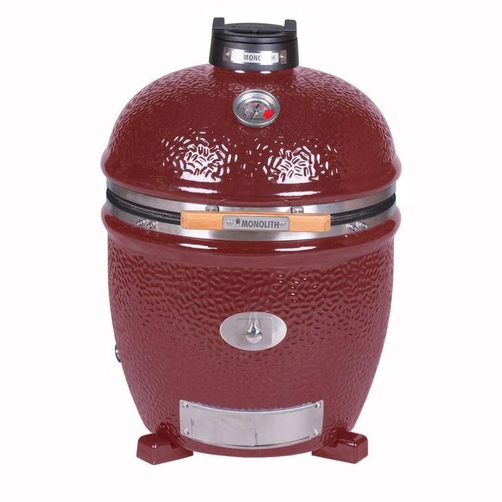 Monolith Classic rood, Tuin en Terras, Houtskoolbarbecues, Verzenden