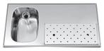RVS Spoeltapblad ST-BB100-1 kleine spoelbak, Verzenden, Nieuw in verpakking
