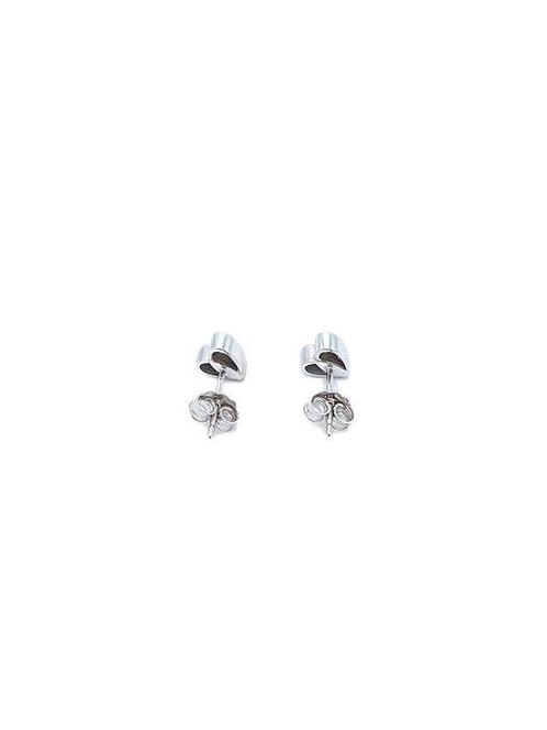 Oorbellen - 18 karaat Witgoud - 0.06ct. tw. Diamant, Sieraden, Tassen en Uiterlijk, Oorbellen