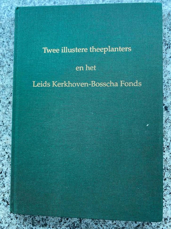 Twee illustere theeplanters - Leiden, Boeken, Geschiedenis | Stad en Regio, 20e eeuw of later, Gelezen, Verzenden