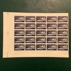 Monaco 1946 - Dag van de postzegel : volledig ongetand vel, Gestempeld