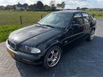 BMW 3-Serie 1.9 I 77KW 316 2001 Zwart, Auto's, Zwart, Origineel Nederlands, Nieuw, Sedan