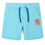vidaXL Kindershorts met trekkoord 92 zeeblauw, Verzenden, Nieuw