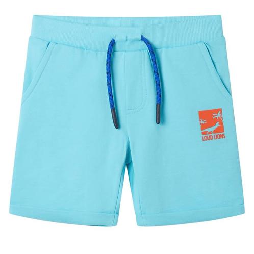 vidaXL Kindershorts met trekkoord 92 zeeblauw, Kinderen en Baby's, Kinderkleding | Overige, Nieuw, Verzenden