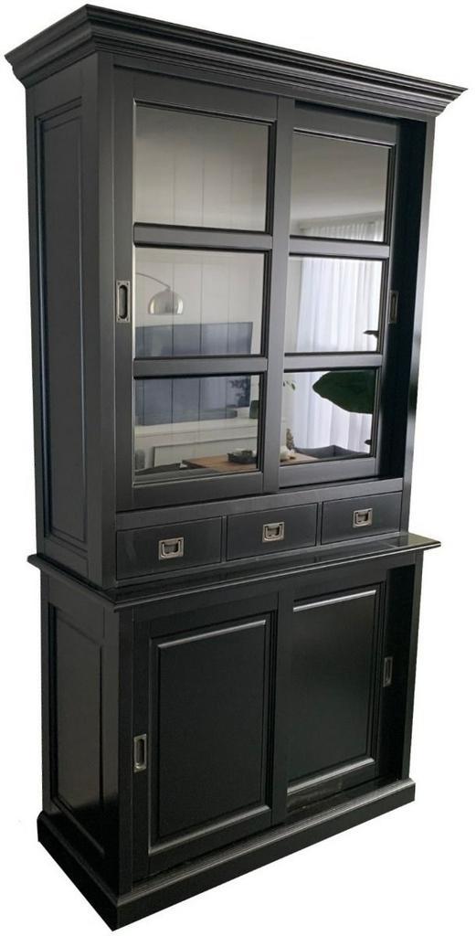 Buffetkast zwart Sittard 120cm, Huis en Inrichting, Kasten | Buffetkasten, Ophalen of Verzenden