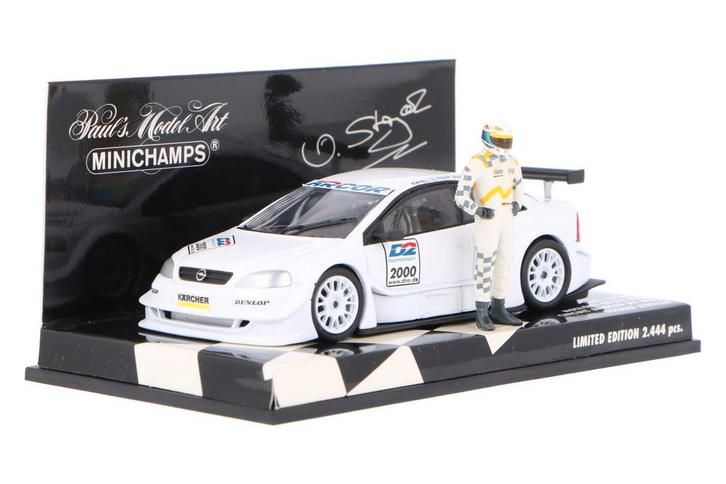 Opel Astra V8 Coupé DTM 430004890 Minichamps  Modelauto 1:43, Hobby en Vrije tijd, Modelauto's | 1:43, Verzenden