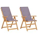 Acaciahouten Tuinstoelen Set - | Tweedekansje | OP=OP, Tuin en Terras, Ophalen of Verzenden, Nieuw, Hout