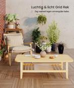 Salontafel met opbergruimte - Salon tafel - CT2 - FLEXISPOT, Huis en Inrichting, Tafels | Salontafels, Verzenden, Zo goed als nieuw