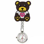 Fako® - Verpleegstershorloge - 3D Ketting - Beertje Love, Sieraden, Tassen en Uiterlijk, Horloges | Dames, Verzenden, Nieuw