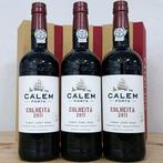 2011 Cálem - Colheita Port - Douro - 3 Flessen (0.75 liter), Nieuw