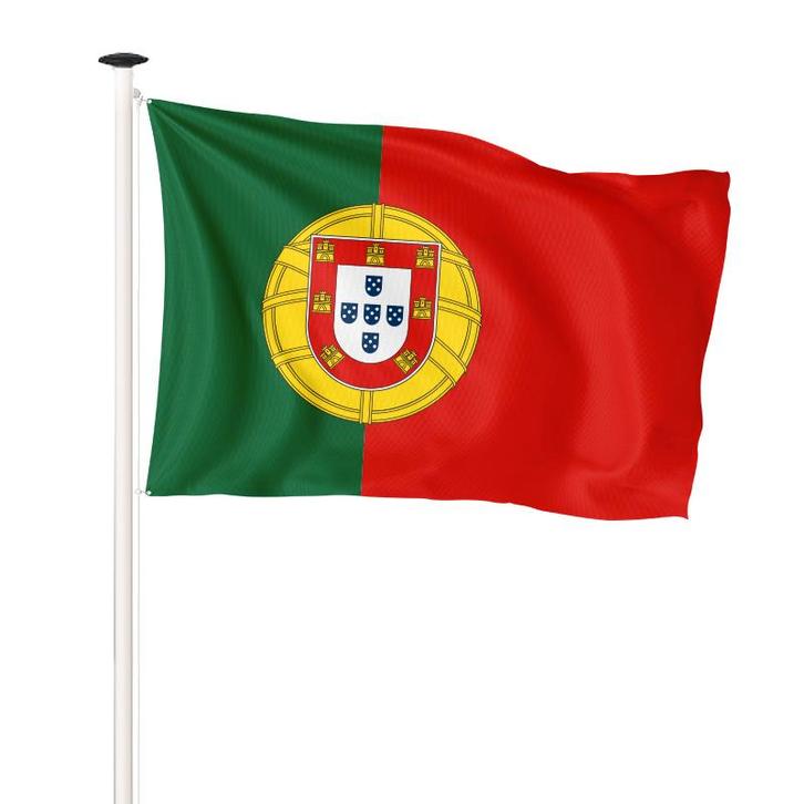 Vlag Portugal 100x150cm (voor gevelstok), Diversen, Vlaggen en Wimpels, Nieuw