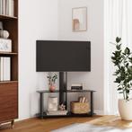 Tv-standaard hoek 2-laags voor 32-70 inch zwart (Overige), Nieuw, Verzenden