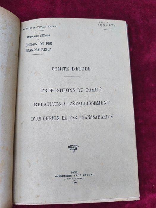 Organisme dEtudes du Chemin de Fer Transsaharien -, Antiek en Kunst, Antiek | Boeken en Bijbels
