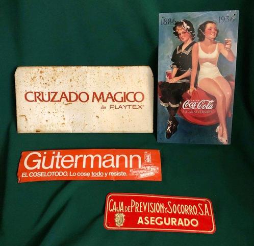 Themacollectie - Vintage reclameborden - A collection of, Antiek en Kunst, Antiek | Speelgoed