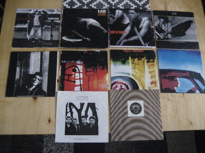 U2 - Great collection of 10 x 7 singles - Diverse titels -, Cd's en Dvd's, Vinyl Singles