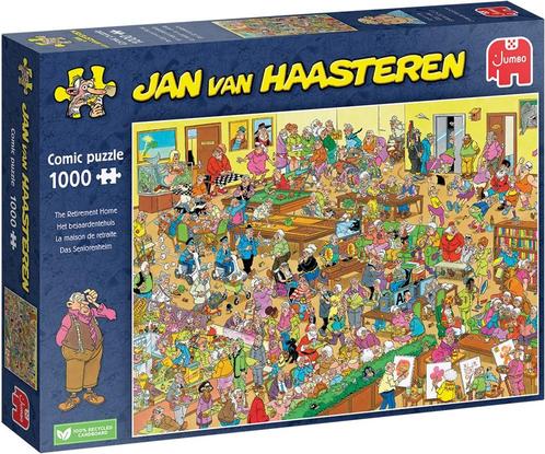Jan van Haasteren - Het Bejaardentehuis Puzzel (1000, Hobby en Vrije tijd, Denksport en Puzzels, Nieuw, Verzenden