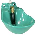 Suevia 60 gietijzeren drinkbak, met messing staafventiel, Verzenden