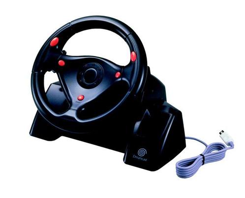SEGA Race Controller HKT-7430-Standaard (Sega Dreamcast), Spelcomputers en Games, Spelcomputers | Sega, Zo goed als nieuw, Ophalen of Verzenden