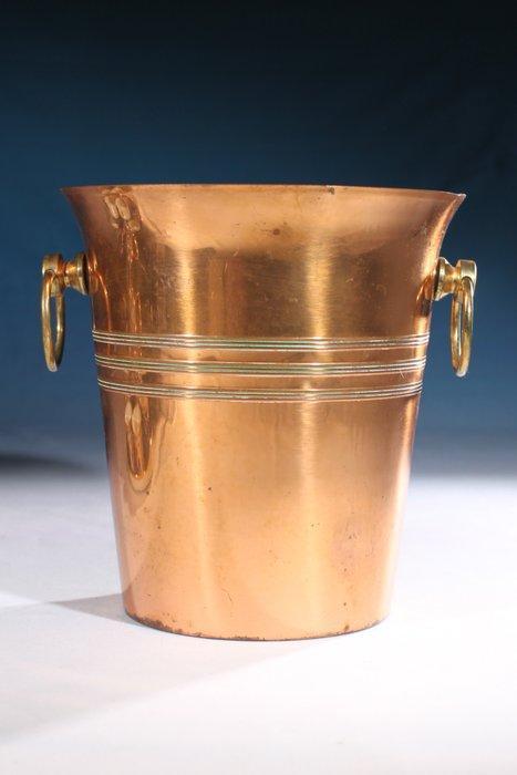 Champagne koeler - Koper, Antiek en Kunst, Kunst | Designobjecten