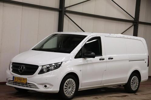 Zakelijke Lease |  Mercedes-Benz Vito 116 CDI Lang AUTOMAAT, Auto's, Bestelauto's, Lease, Automaat, Wit, Financial lease, Stof