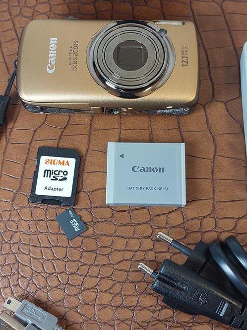 Canon IXUS 200 IS Digitale camera, Audio, Tv en Foto, Fotocamera's Digitaal