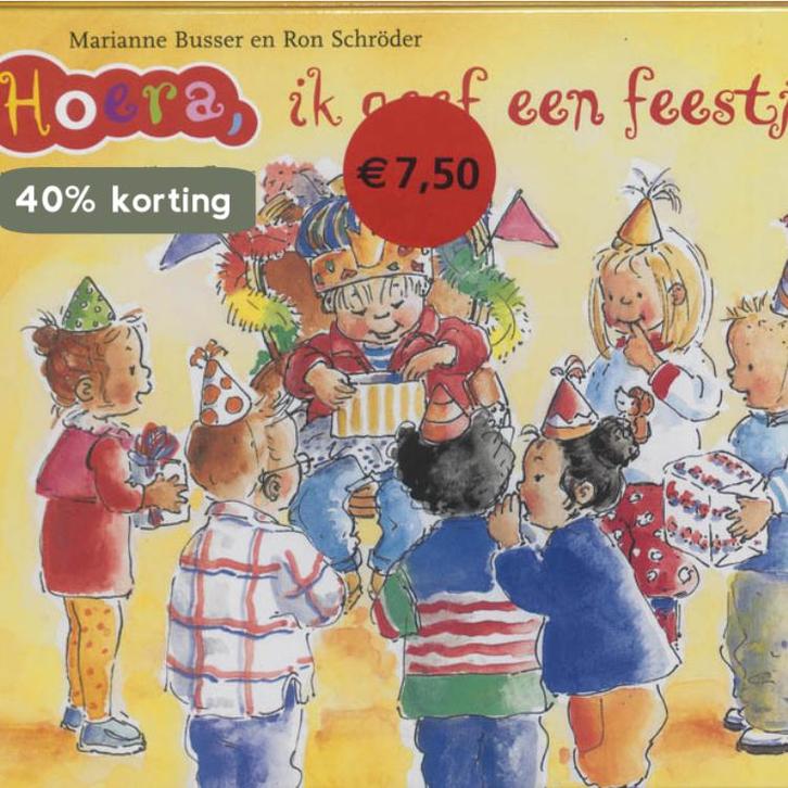 Hoera, ik geef een feestje! / Hoera 9789044307849, Boeken, Prentenboeken en Plaatjesalbums, Gelezen, Verzenden