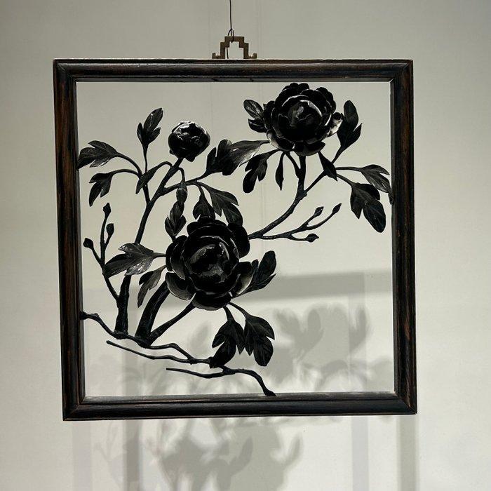 Ming Tiehua schildering - Hout, IJzer - China - Ming, Antiek en Kunst, Antiek | Overige Antiek