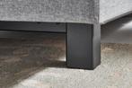 Boxspringset V1150 vast – incl topper koudschuim, Verzenden, Nieuw, Wit
