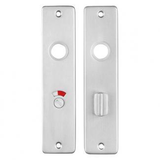 Deurbeslag | Wc-sluitingschild | Starx (Aluminium), Doe-het-zelf en Verbouw, Hang- en Sluitwerk, Nieuw, Verzenden