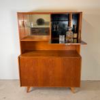 Modulair highboard U450, Jiroutek, Glas, Gebruikt, Met klep(pen), 100 tot 150 cm