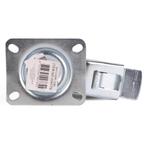 Benson Zwenkwiel - 100 mm - Met rem - Massief rubber - Ma..., Ophalen of Verzenden, Nieuw