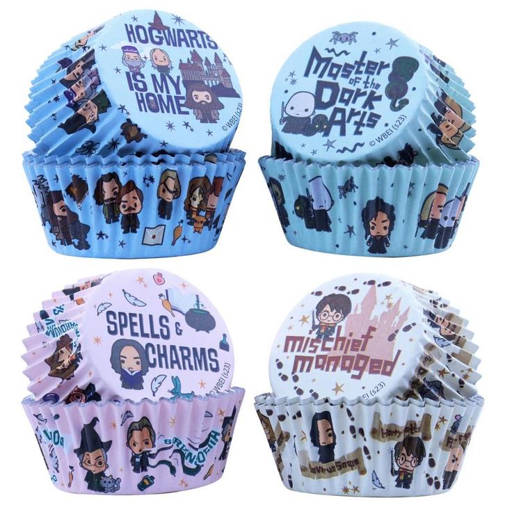 PME Harry Potter Cupcake Vormpjes Ø52mm 60st., Hobby en Vrije tijd, Taarten en Cupcakes maken, Nieuw, Verzenden