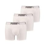 Puma 3-Pack Lifestyle Sueded Cotton Boxershort White (wit)