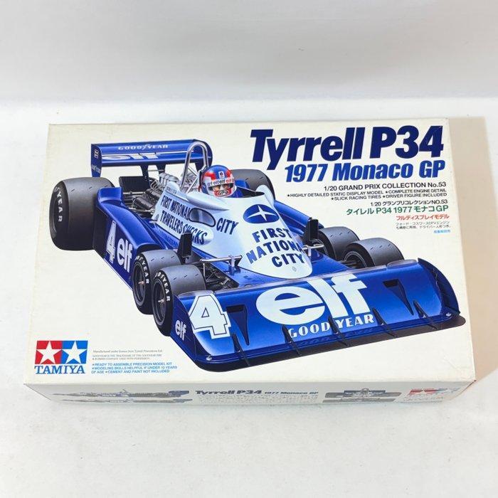 Tamiya 1:20 - Modelbouwdoos - Tyrrell P34 1977 Monaco GP F1, Hobby en Vrije tijd, Modelauto's | 1:5 tot 1:12