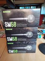 3 stuks Shure Sm58 vocal  microfoon, Ophalen of Verzenden, Nieuw, Studiomicrofoon, Draadloos