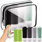 Trizand travel cosmetic bag – navulbare reisflesjes + tra., Ophalen of Verzenden, Nieuw