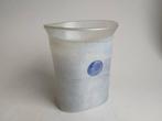 Kosta Boda - Bertil Vallien - Vaas - Netwerk Blue, Antiek en Kunst, Antiek | Glas en Kristal