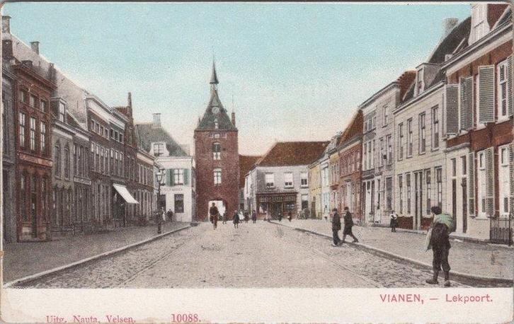 VIANEN - Lekpoort, Verzamelen, Ansichtkaarten | Nederland, Verzenden