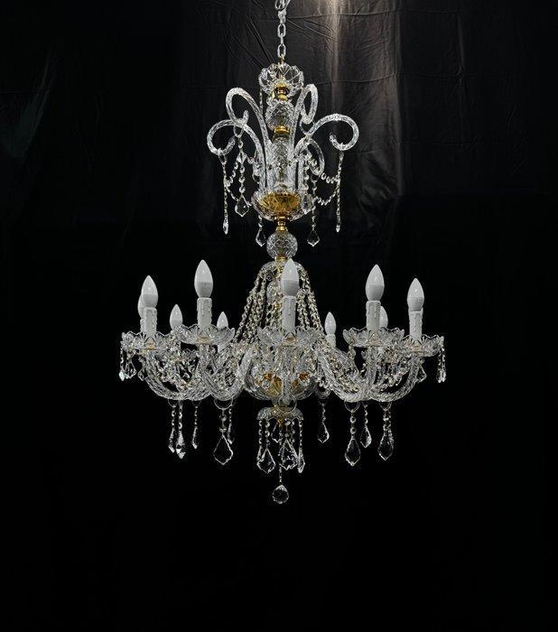 Lighting D’Antan - Kroonluchter - Regency - Kristal - 12, Antiek en Kunst, Antiek | Lampen