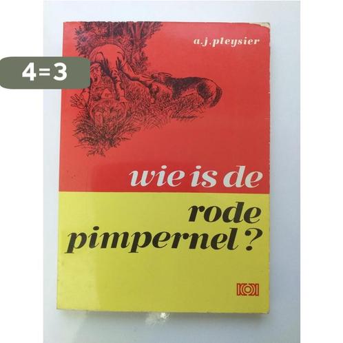 WIE IS DE RODE PIMPERNEL 9789024286188 PLEYSIER, Boeken, Schoolboeken, Gelezen, Verzenden