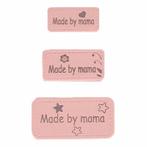 OPRY SKAI-LEREN LABELS MADE BY MAMA - Roze, Verzenden, Nieuw