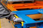 Palletlade oranje voor palletstelling - Magazijnstelling