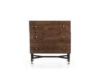 Kabinet Isa Donker Bruin 75 cm | Eleonora, Huis en Inrichting, Kasten | Ladekasten, Ophalen of Verzenden, Nieuw
