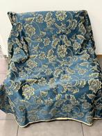 Koninklijke elegantie in goud en blauw - Meubelstof - 2.7 m