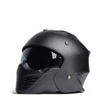Helm vito jet bruzano mat zwart maat M, Nieuw, Medium, Vito