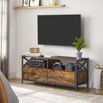 TV-meubel 120 cm – Industrieel Lowboard met lades en vakken, Verzenden, Nieuw