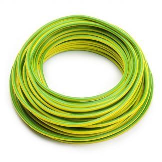 Installatiedraad | Aardedraad | 10 meter (VD, 2.5 mm²), Doe-het-zelf en Verbouw, Elektra en Kabels, Nieuw, Verzenden