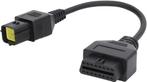 Husqvarna 6 Pins OBD - 16 Pins OBD2 Verloopkabel Motorfiets, Verzenden, Nieuw