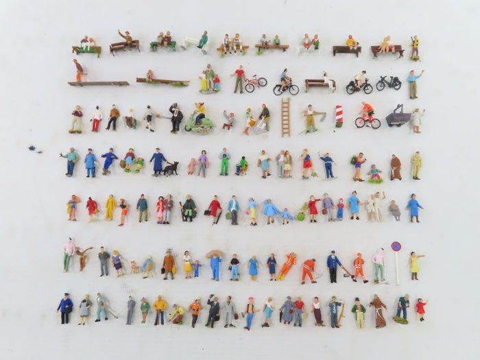 Noch, Preiser, Faller H0 - Modeltreinfiguren (100) -, Hobby en Vrije tijd, Modeltreinen | H0