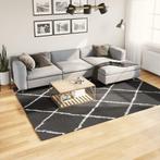 vidaXL Vloerkleed shaggy hoogpolig modern 200x280 cm zwart, Huis en Inrichting, Stoffering | Tapijten en Kleden, Verzenden, Nieuw